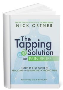The Tapping Solution for Pain Relief, by Nick Ortner book cover