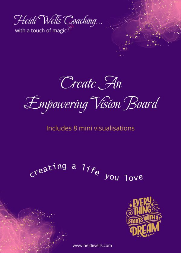 create an empowering vision board